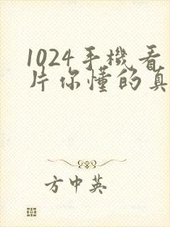 1024手机看片你懂的真多