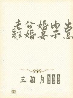 老公婚内出轨要离婚妻子怎样去挽回