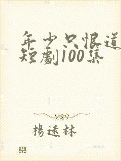 年少只恨道缘浅短剧100集