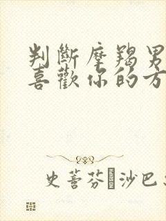 判断摩羯男是否喜欢你的方法