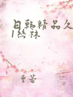 日韩精品久久91丝袜