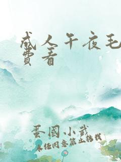 成人午夜毛片免费看