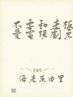 不要和老板谈恋爱电视剧免费观看