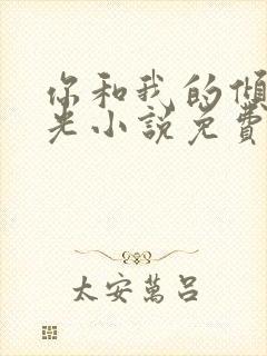 你和我的倾城时光小说免费阅读全文