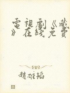 电视剧《藏海传》在线免费