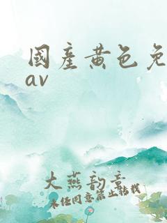 国产黄色免费 av