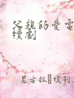 父亲的爱电视连续剧