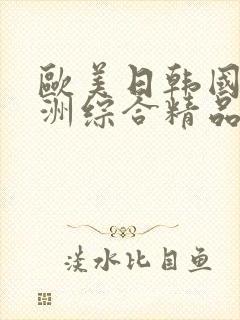 欧美日韩国产亚洲综合精品