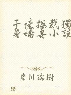 千亿总裁独宠替身娇妻小说下载