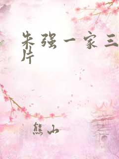 朱强一家三口照片