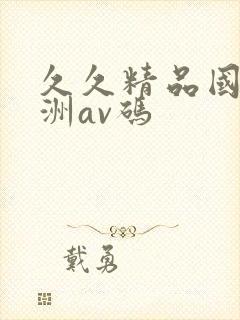 久久精品国产亚洲av码