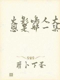 火影鸣人大战佩恩是哪一集