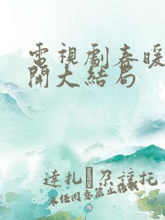 电视剧春暖花又开大结局