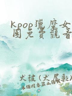 kpop猎魔女团免费观看高清