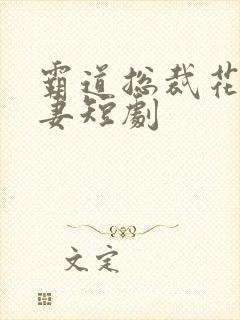 霸道总裁花式宠妻短剧