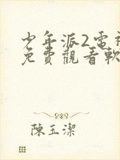 少年派2电视剧免费观看软件