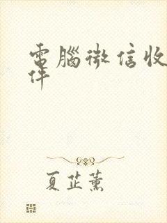 电脑微信收到文件