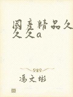 国产精品久久久久久a