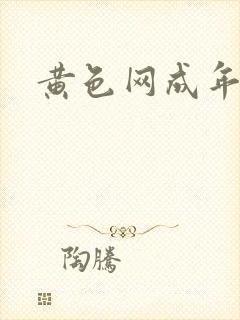 黄色网成年人