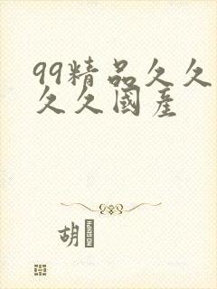 99精品久久久久久国产