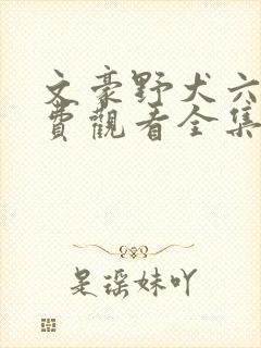 文豪野犬六季免费观看全集