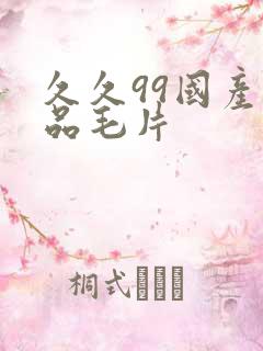 久久99国产精品毛片