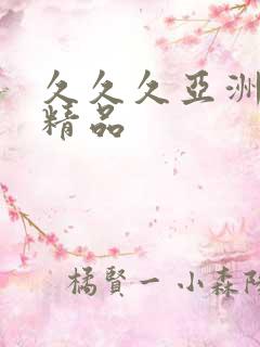 久久久亚洲综合精品