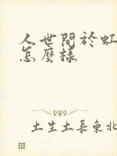 人世间于虹结局怎么样