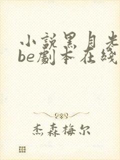 小说黑月光拿稳be剧本在线阅读