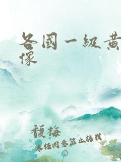 各国一级黄色录像