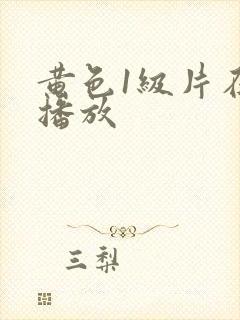 黄色1级片在线播放