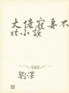 大佬宠妻不腻txt小说