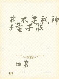 我不是戏神pdf电子版