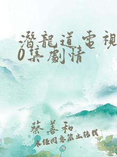 潜龙道电视剧40集剧情