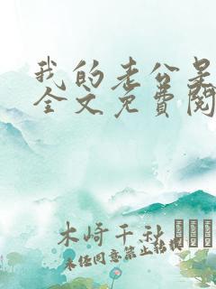 我的老公是冥王全文免费阅读无弹窗