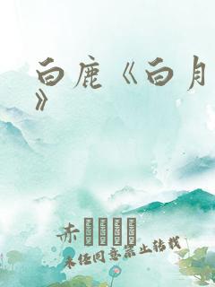 白鹿《白月梵星》