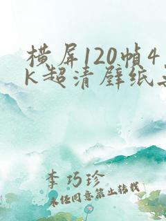 横屏120帧4k超清壁纸无水印