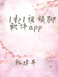1对1视频聊天软件app