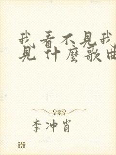 我看不见我听不见 什么歌曲