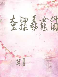 大胸美女抖乳男生揉动态图