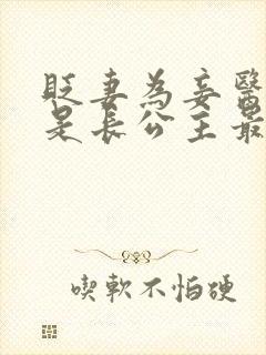 贬妻为妾医女竟是长公主最新章节列表