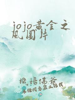 jojo黄金之风图片