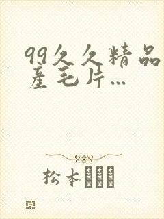 99久久精品国产毛片...