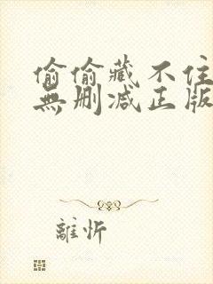 偷偷藏不住小说无删减正版在线阅读