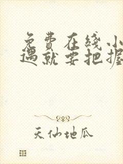 免费在线小说相遇就要把握全本阅读