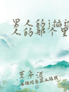 男人的j插进女人的那个里无遮挡