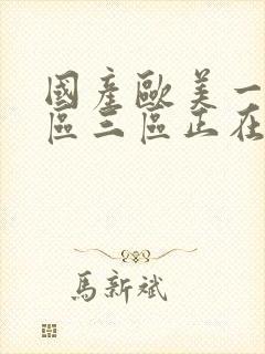 国产欧美一区二区三区正在播放