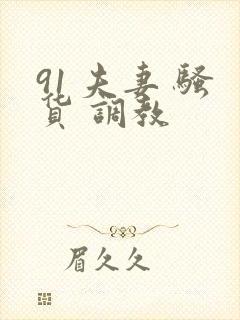 91 夫妻 骚货 调教