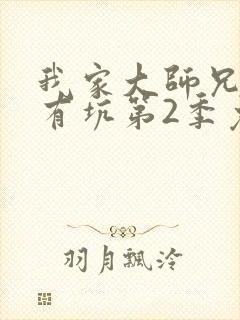 我家大师兄脑子有坑第2季免费观看