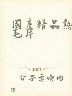 国产精品热久久毛片